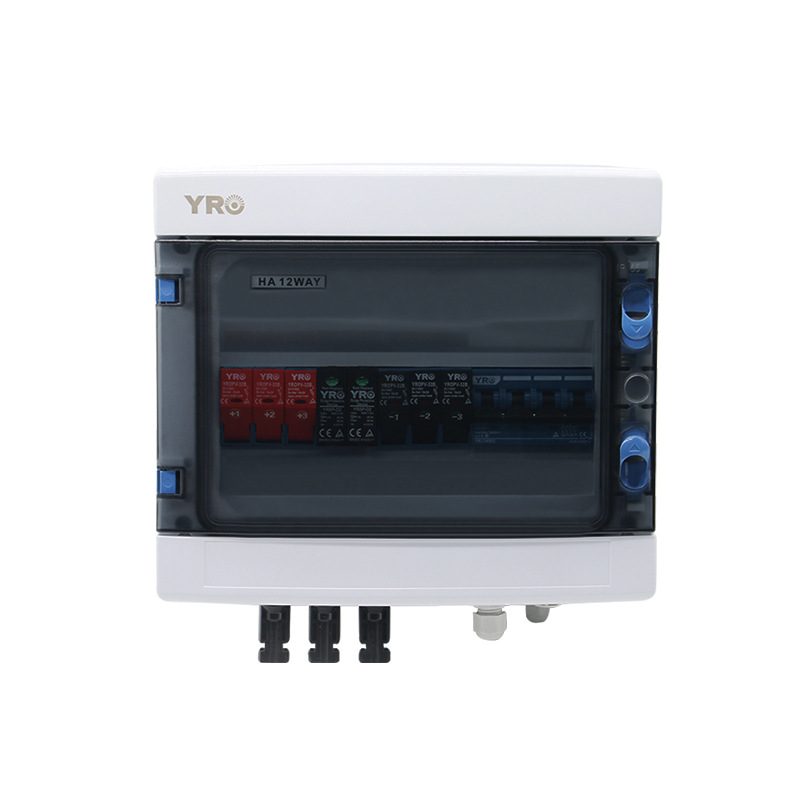 Solar Combiner Box - Photovoltaic DC Combiner 3 In 1