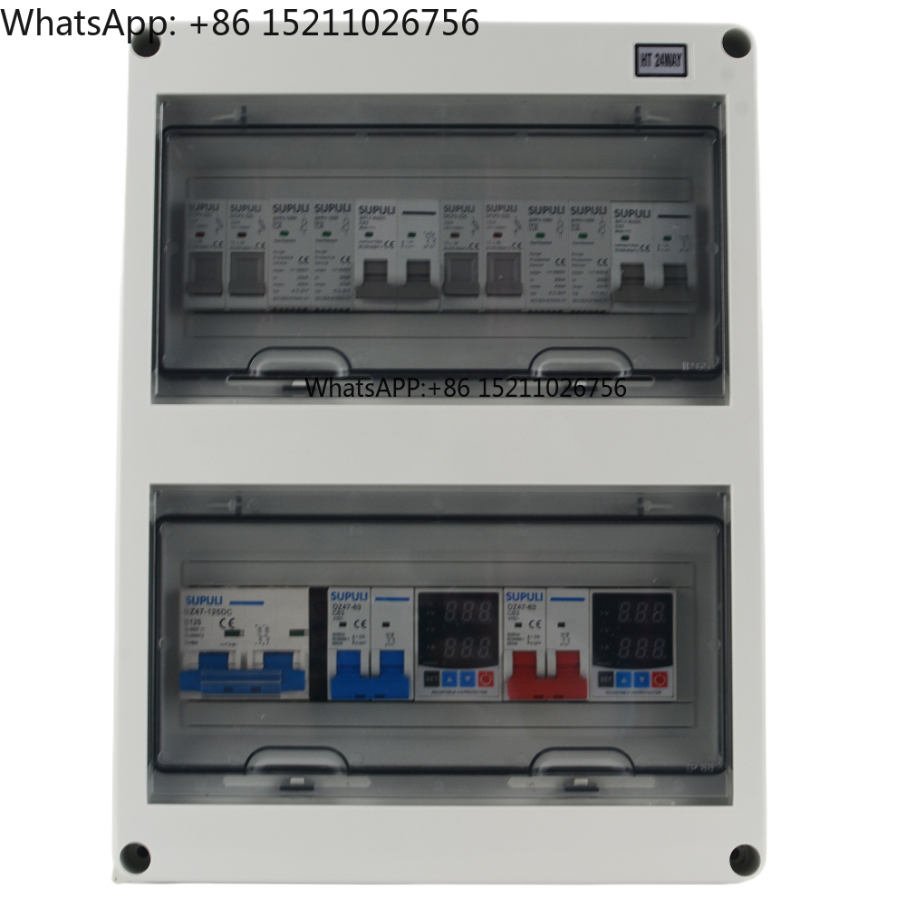 AC+DC Combiner Box 2 String 2  - Solar Combiner Box avaliação e preço