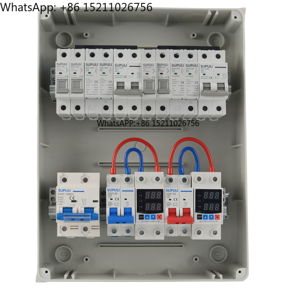 AC+DC Combiner Box 2 String 2  - Solar Combiner Box avaliação e preço