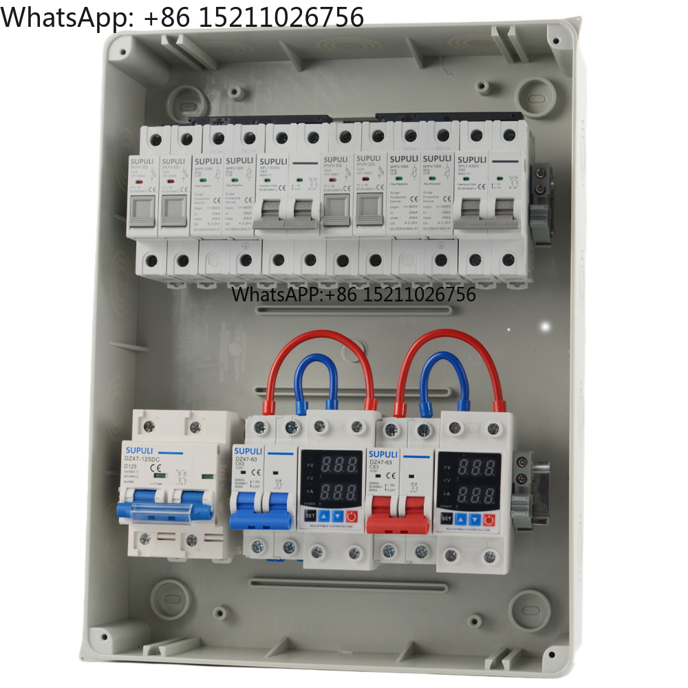 AC+DC Combiner Box 2 String 2  - Solar Combiner Box avaliação e preço