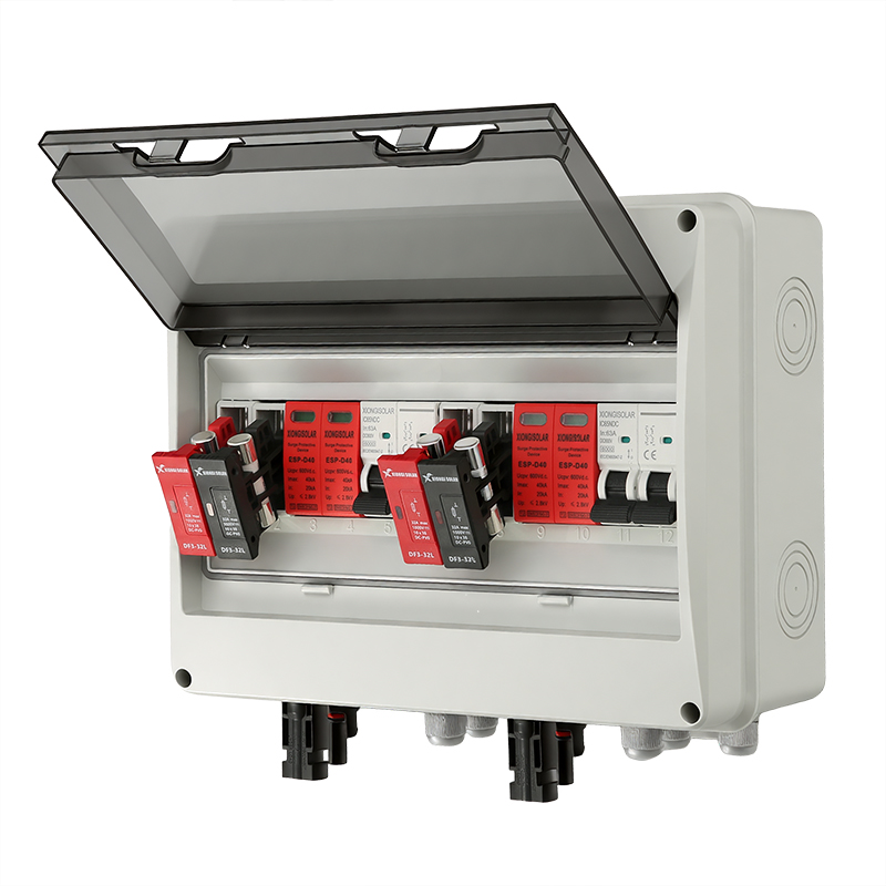 XIONGISOLAR 2 in 2 out DC 600V - Solar Combiner Box avaliação e preço
