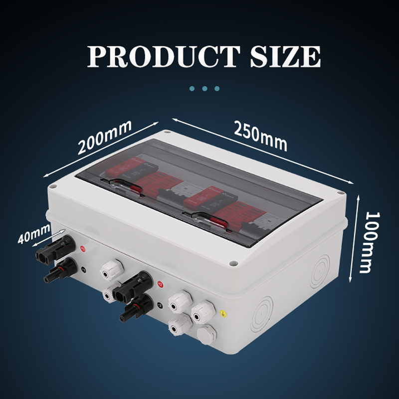 XIONGISOLAR 2 in 2 out DC 600V - Solar Combiner Box avaliação e preço