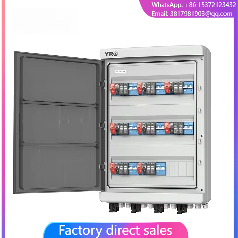 YRO PV Combiner Box 8 In 8 Out - Solar Combiner Box avaliação e preço