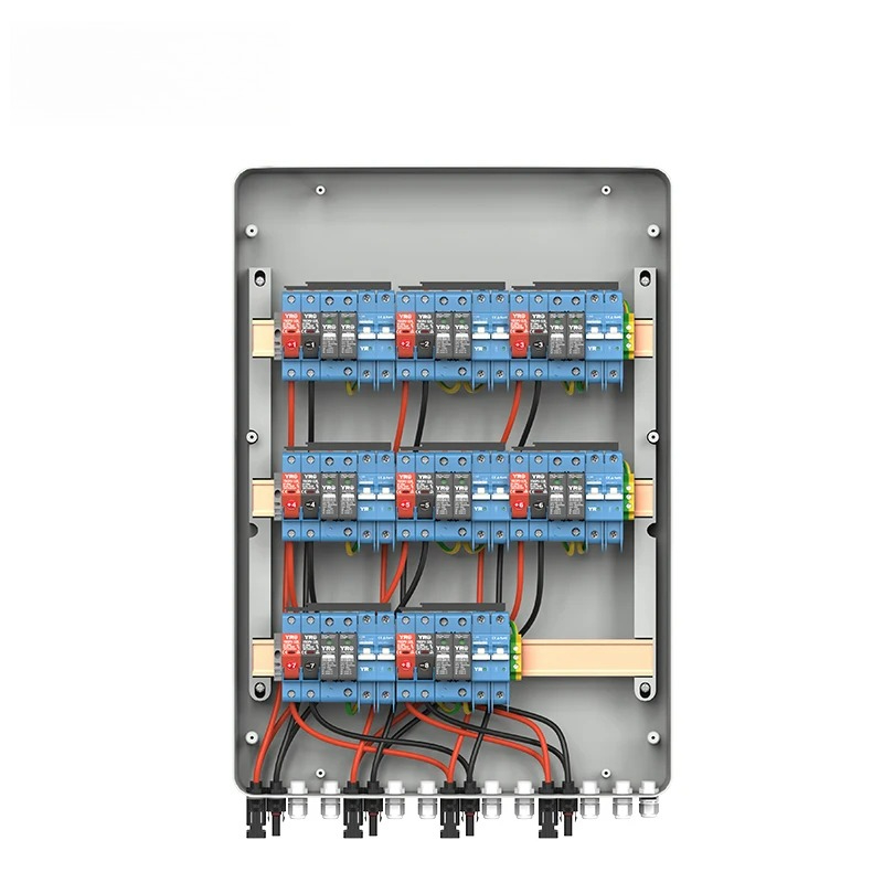 YRO PV Combiner Box 8 In 8 Out - Solar Combiner Box avaliação e preço