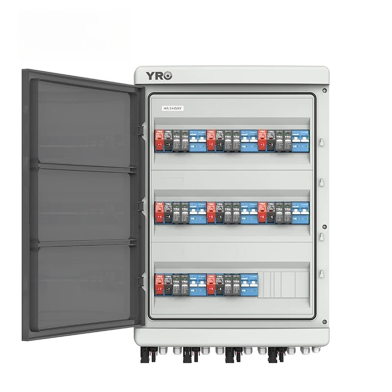 YRO PV Combiner Box 8 In 8 Out - Solar Combiner Box avaliação e preço