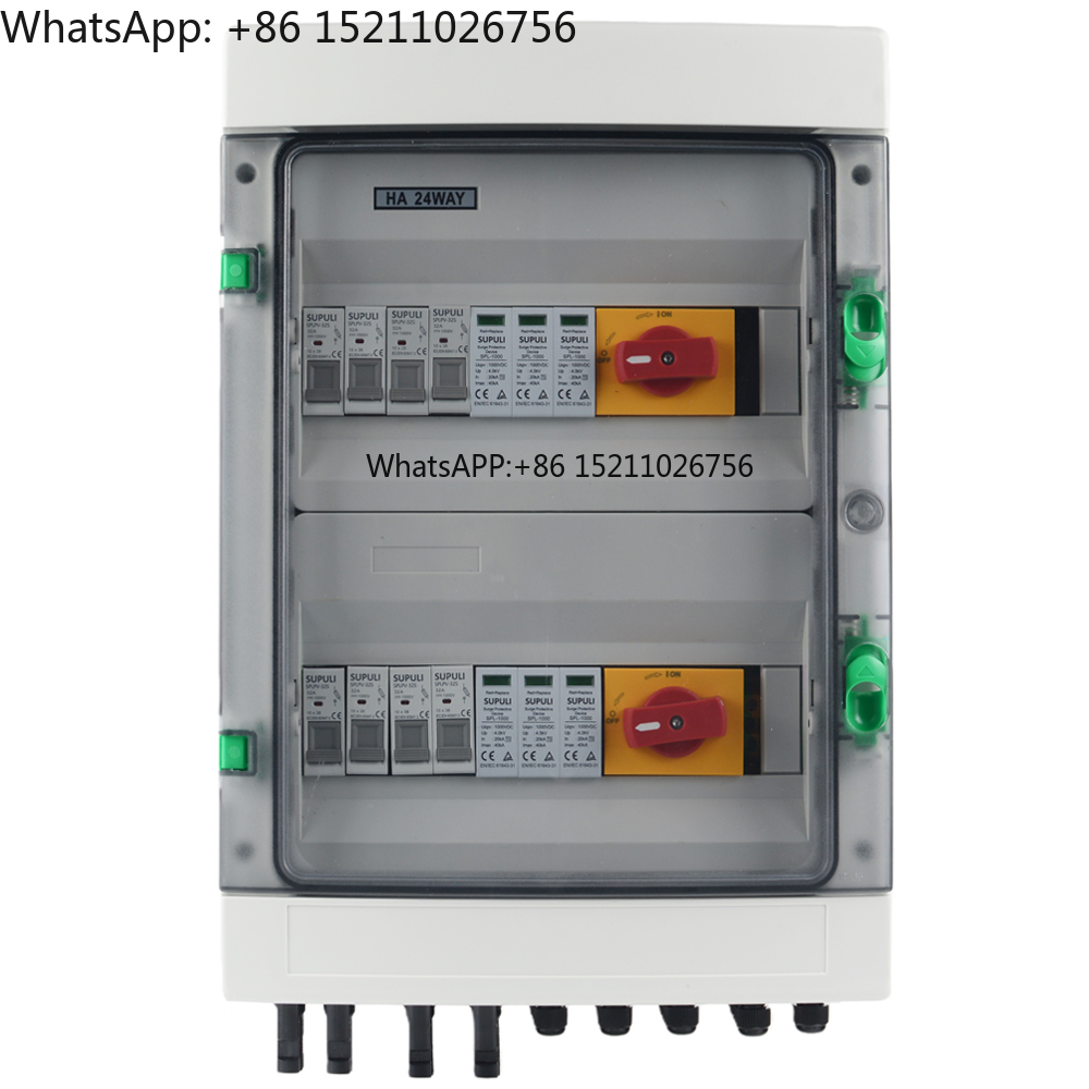 IP65 4 in 2 OUT 4 Strings 25A  - Solar Combiner Box avaliação e preço