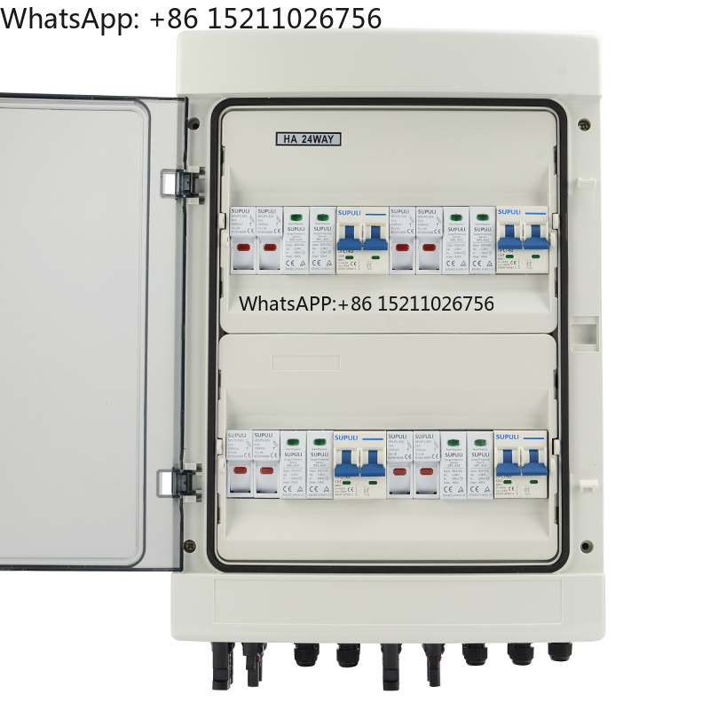 4 String 600V 4 in 4 Out 25A P - Solar Combiner Box avaliação e preço