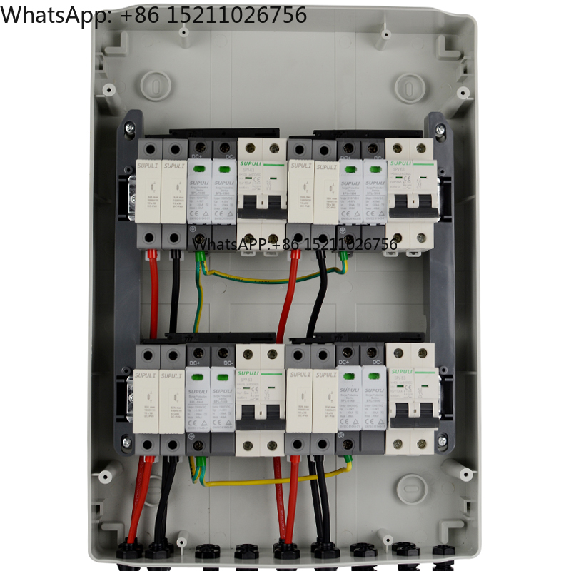 4 String 600V 4 in 4 Out 25A P - Solar Combiner Box avaliação e preço