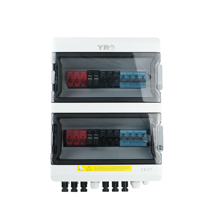 Solar DC Combiner 6 In 2 Out 1 - Solar Combiner Box avaliação e preço