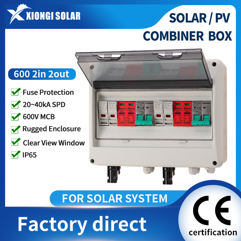 Full Copper Wire PV Combiner B - Solar Combiner Box avaliação e preço